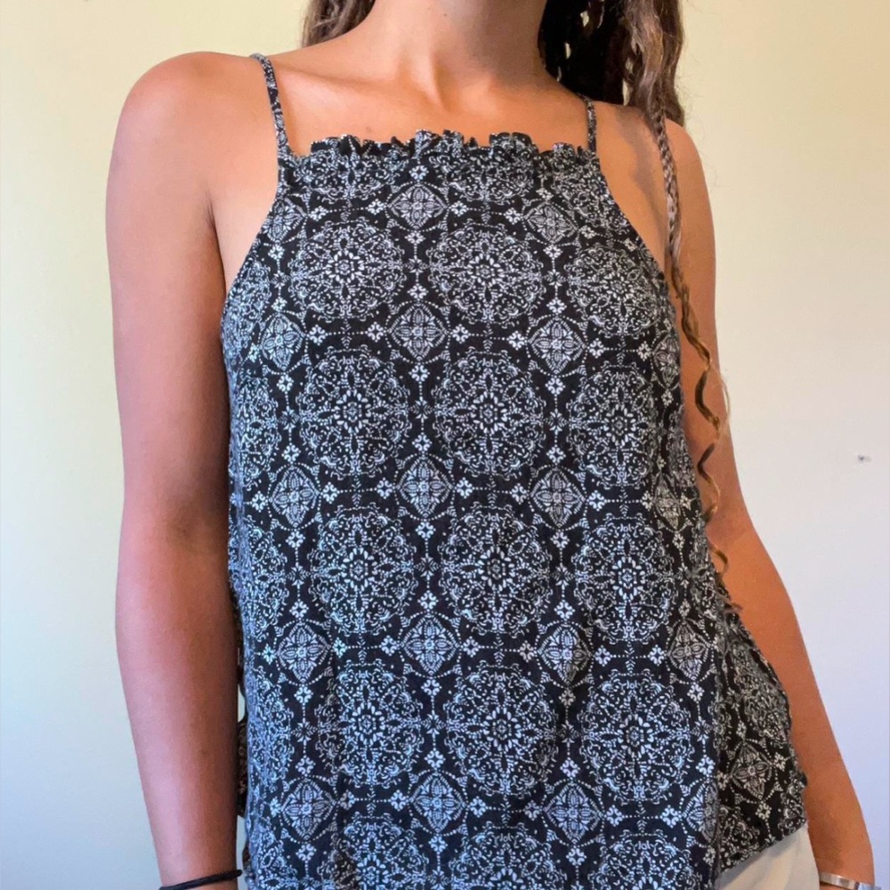 Boho Style Universal Thread NWOT tank flowy black women’s extra small